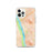 Custom Lambertville New Jersey Map iPhone 12 Pro Phone Case in Watercolor