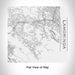 Rendered View of Lamorinda California Map Engraving on 17oz Stainless Steel Insulated Tumbler in White