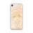 Custom Lancaster Pennsylvania Map iPhone SE Phone Case in Watercolor