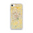Custom Lancaster Pennsylvania Map iPhone SE Phone Case in Woodblock