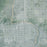 Laredo Texas Map Print in Afternoon Style Zoomed In Close Up Showing Details