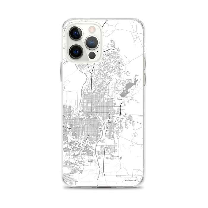 Custom Laredo Texas Map iPhone 12 Pro Max Phone Case in Classic