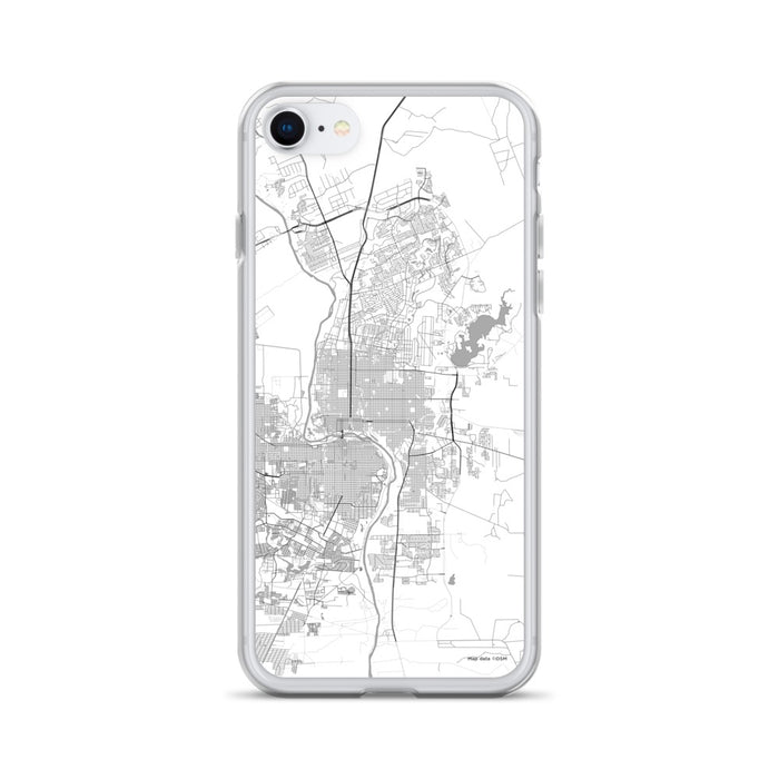 Custom Laredo Texas Map iPhone SE Phone Case in Classic