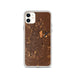 Custom Laredo Texas Map Phone Case in Ember