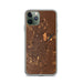 Custom Laredo Texas Map Phone Case in Ember