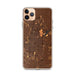 Custom Laredo Texas Map Phone Case in Ember