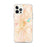 Custom Laredo Texas Map iPhone 12 Pro Max Phone Case in Watercolor