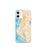 Custom Largo Florida Map iPhone 12 mini Phone Case in Watercolor