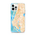 Custom Largo Florida Map iPhone 12 Pro Max Phone Case in Watercolor