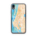 Custom Largo Florida Map Phone Case in Watercolor