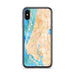 Custom Largo Florida Map Phone Case in Watercolor