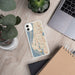 Custom Largo Florida Map Phone Case in Woodblock