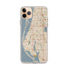 Custom Largo Florida Map Phone Case in Woodblock