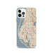 Custom Largo Florida Map iPhone 12 Pro Phone Case in Woodblock
