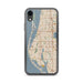 Custom Largo Florida Map Phone Case in Woodblock