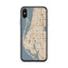 Custom Largo Florida Map Phone Case in Woodblock