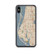 Custom Largo Florida Map Phone Case in Woodblock