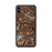 Custom iPhone XS Max Larkspur California Map Phone Case in Ember