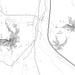 Larkspur Colorado Map Print in Classic Style Zoomed In Close Up Showing Details