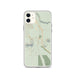 Custom iPhone 11 Larkspur Colorado Map Phone Case in Woodblock