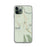 Custom iPhone 11 Pro Larkspur Colorado Map Phone Case in Woodblock