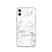 Custom Lassen Volcanic National Park Map Phone Case in Classic