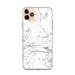 Custom Lassen Volcanic National Park Map Phone Case in Classic