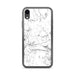 Custom Lassen Volcanic National Park Map Phone Case in Classic