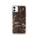 Custom Lassen Volcanic National Park Map Phone Case in Ember