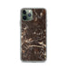 Custom Lassen Volcanic National Park Map Phone Case in Ember