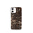 Custom Lassen Volcanic National Park Map iPhone 12 mini Phone Case in Ember