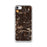 Custom Lassen Volcanic National Park Map iPhone SE Phone Case in Ember