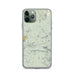 Custom Lassen Volcanic National Park Map Phone Case in Woodblock