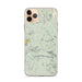 Custom Lassen Volcanic National Park Map Phone Case in Woodblock