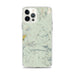 Custom Lassen Volcanic National Park Map iPhone 12 Pro Max Phone Case in Woodblock