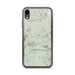 Custom Lassen Volcanic National Park Map Phone Case in Woodblock