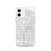 Custom Las Vegas Nevada Map iPhone 12 Phone Case in Classic