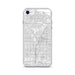 Custom Las Vegas Nevada Map iPhone SE Phone Case in Classic