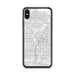 Custom Las Vegas Nevada Map Phone Case in Classic