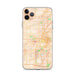 Custom Las Vegas Nevada Map Phone Case in Watercolor