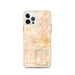Custom Las Vegas Nevada Map iPhone 12 Pro Phone Case in Watercolor