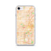 Custom Las Vegas Nevada Map iPhone SE Phone Case in Watercolor