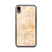 Custom Las Vegas Nevada Map Phone Case in Watercolor