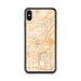 Custom Las Vegas Nevada Map Phone Case in Watercolor