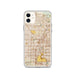 Custom Las Vegas Nevada Map Phone Case in Woodblock