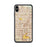 Custom Las Vegas Nevada Map Phone Case in Woodblock