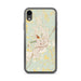 Custom Laurel Mississippi Map Phone Case in Woodblock