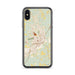 Custom Laurel Mississippi Map Phone Case in Woodblock