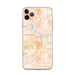 Custom Lawrence Kansas Map Phone Case in Watercolor