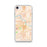 Custom Lawrence Kansas Map iPhone SE Phone Case in Watercolor